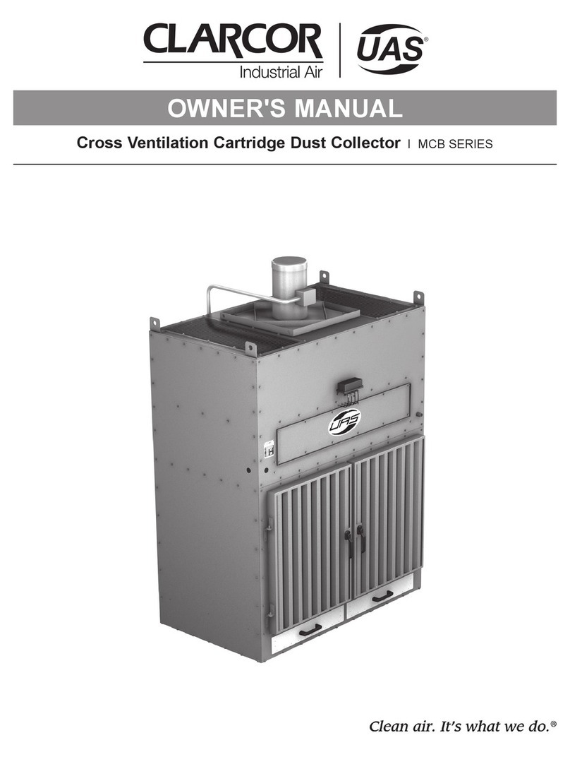 UAS CLARCOR MCB Series User manual