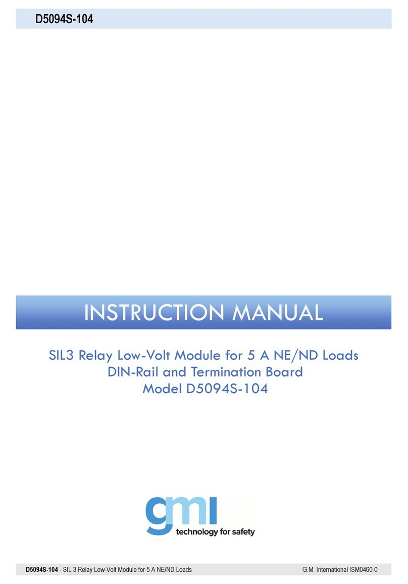 GMI D5094S-104 instruction manual