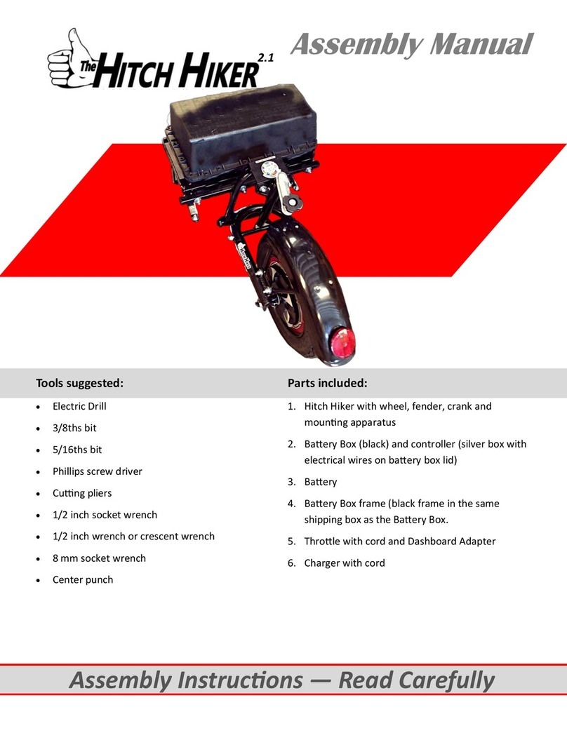 SURREY Hitch Hiker 2.1 Assembly manual