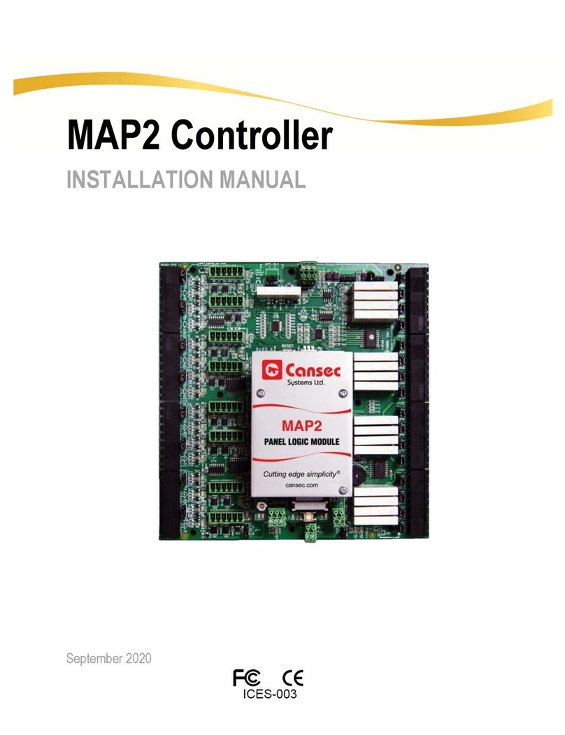 Cansec MAP2 installation manual