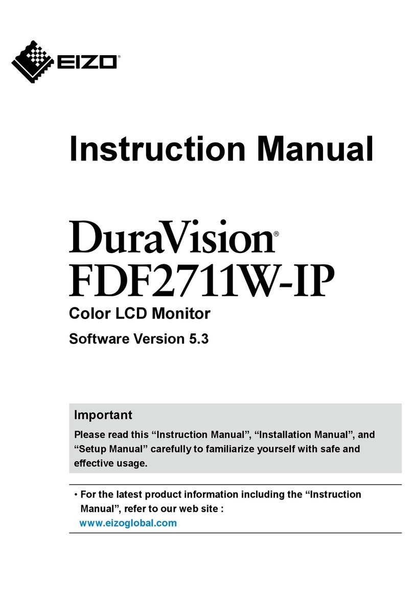 Eizo DuraVision FDF2711W-IP User manual