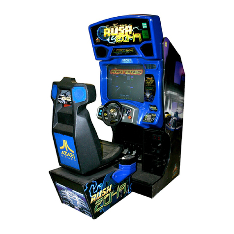 Atari San Francisco Rush 2049 Installation instructions