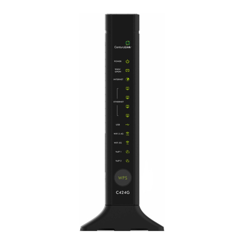 ADTRAN CenturyLink C424G User manual