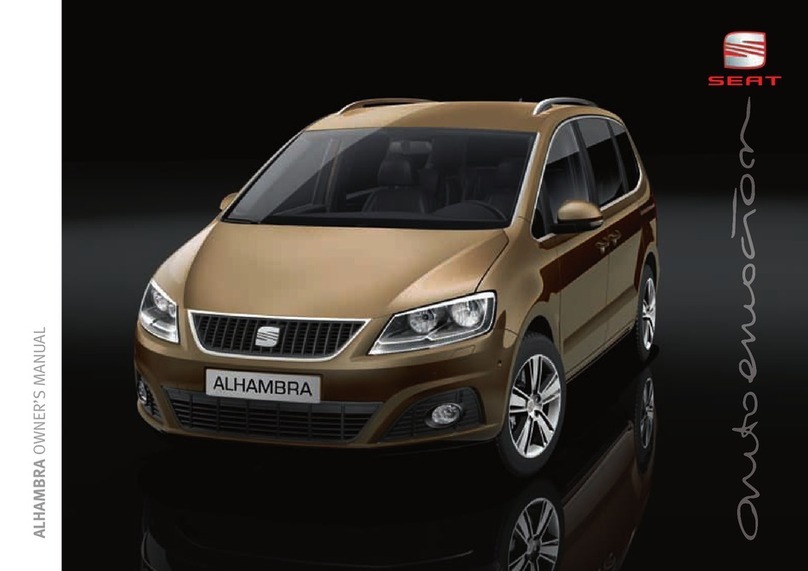 Seat Alhambra User manual