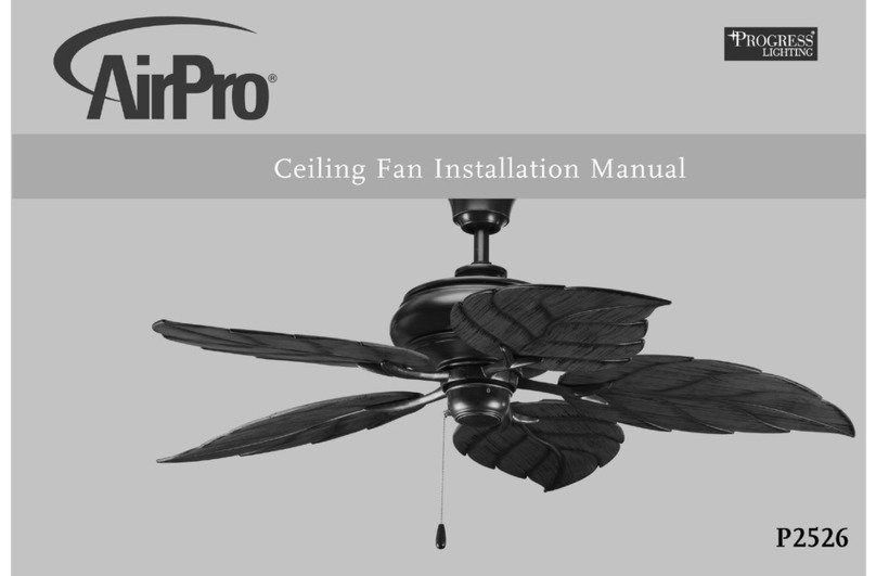 PROGRESS LIGHTNING AirPro P2526 User manual