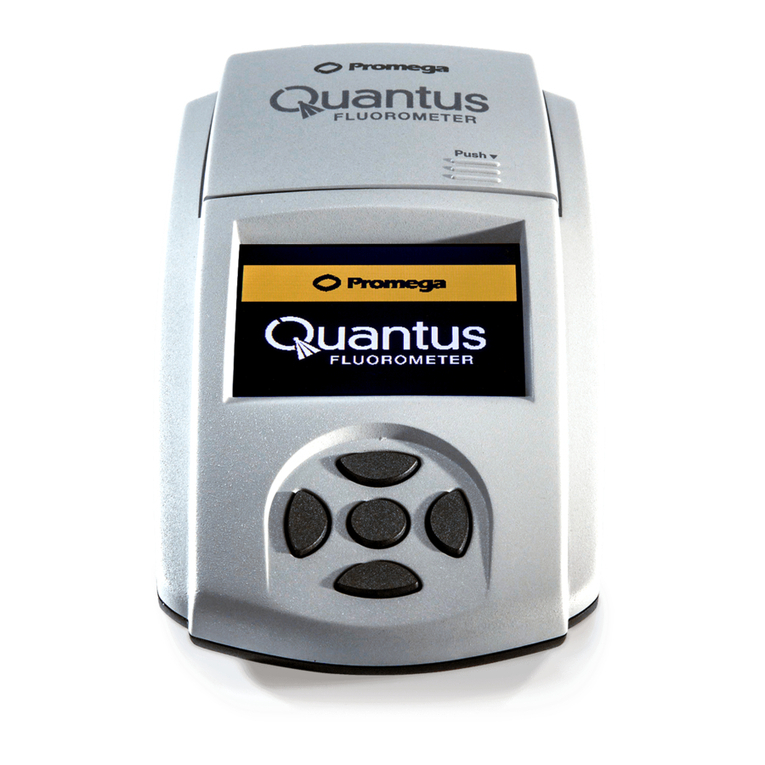 Promega Quantus Fluorometer operating manual