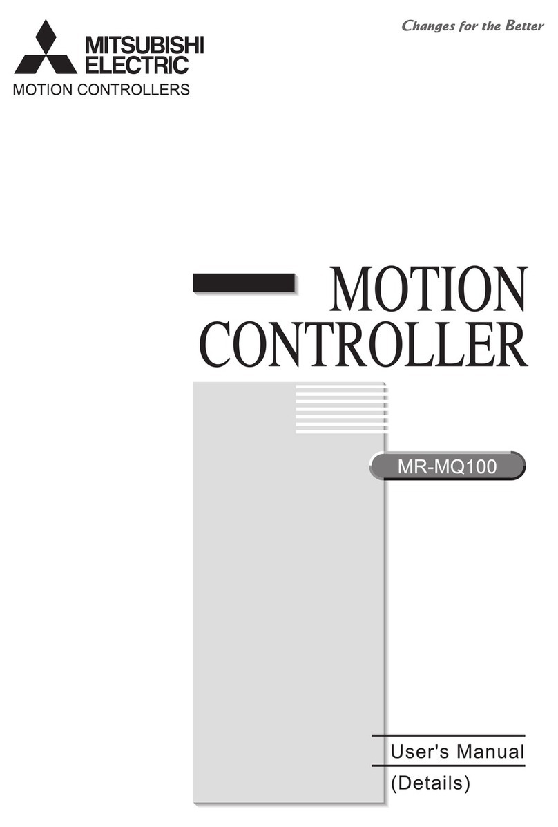 Mitsubishi Electric MR-MQ100 User manual