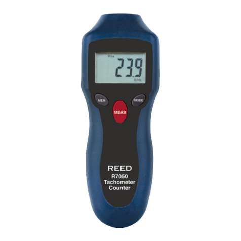 Reed Instruments R7050 instruction manual
