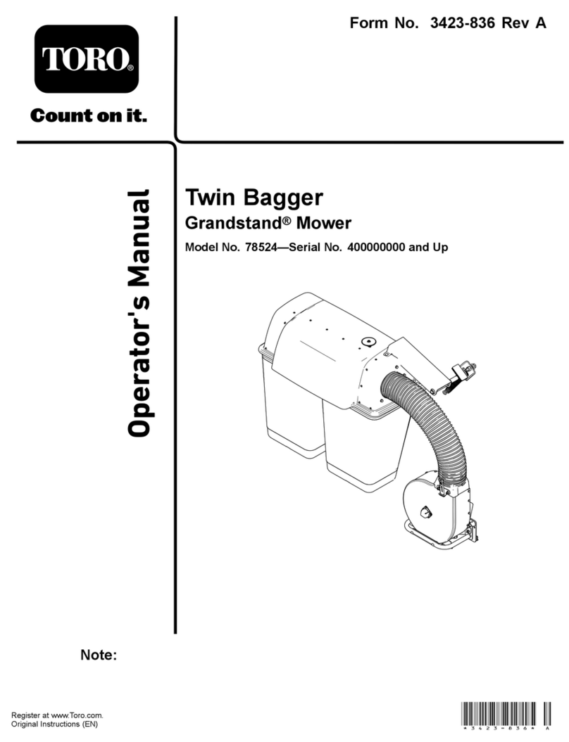 Toro Grandstand 78524 User manual