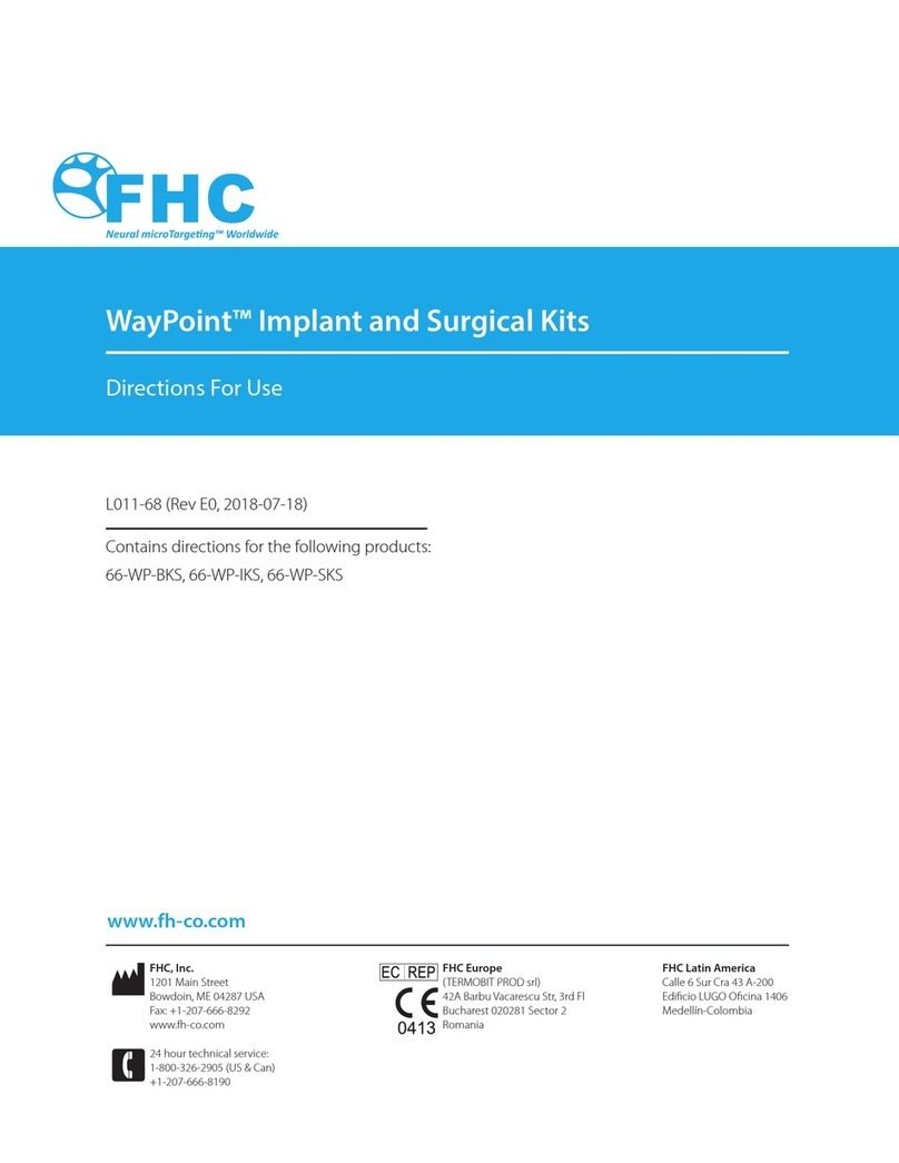 FHC WayPoint 66-WP-BKS Manual