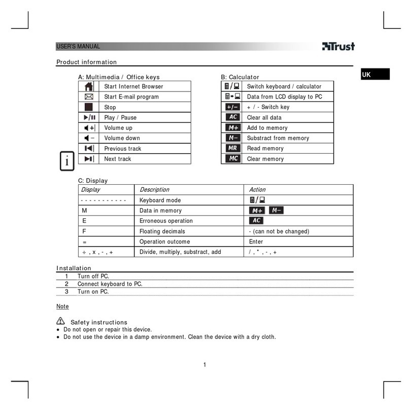 Trust 14760 user manual