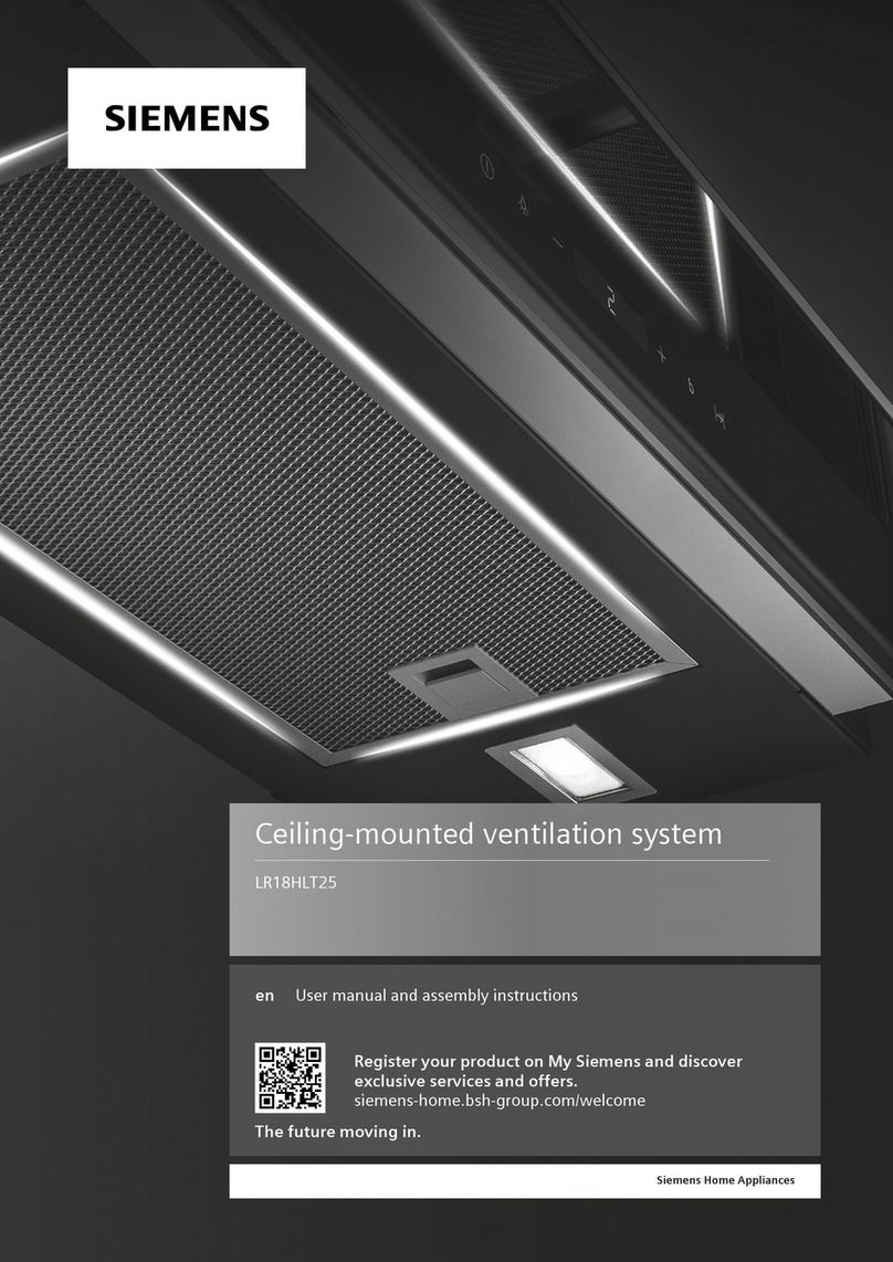Siemens LR18HLT25 User manual and assembly instructions
