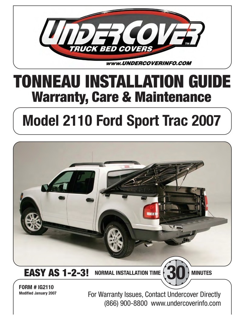 UnderCover 2110 installation guide