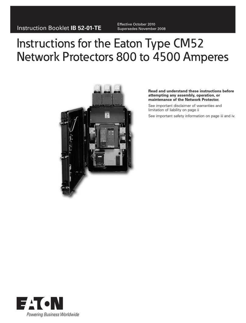 Eaton CM52 User manual