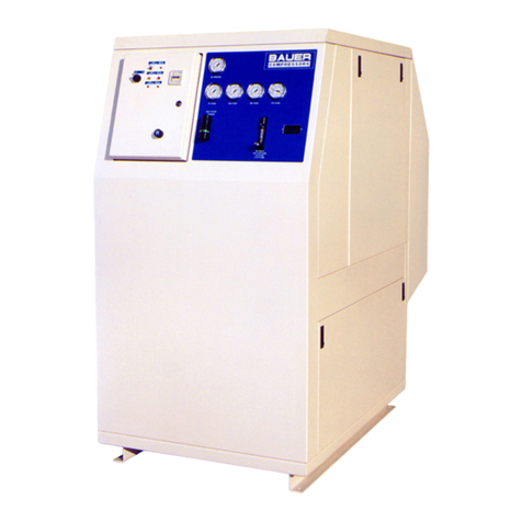 Bauer Compressors MAXI VERTICUS Instruction manual and replacement parts list