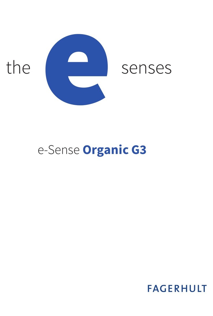 Fagerhult e-Sense Organic G3 manual