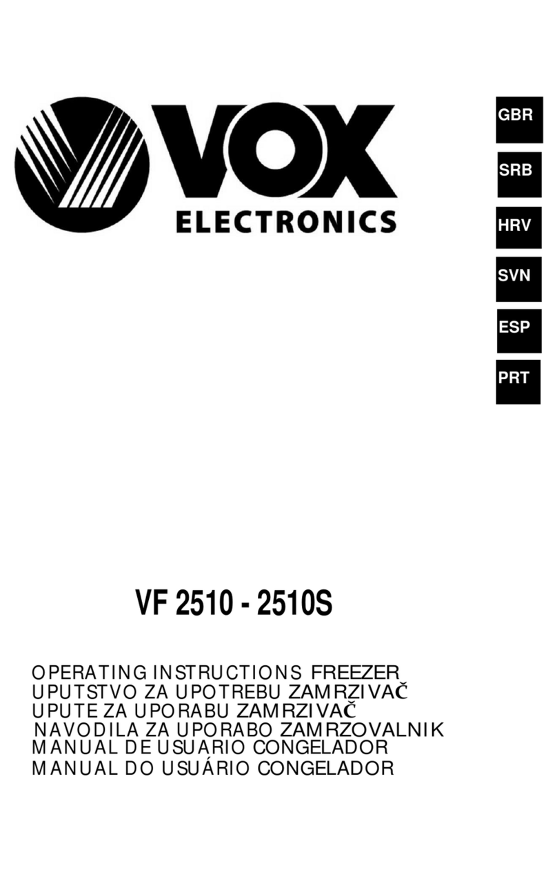 VOX electronics VF 2510 operating instructions VOX electronics VF 2510 operating instructions