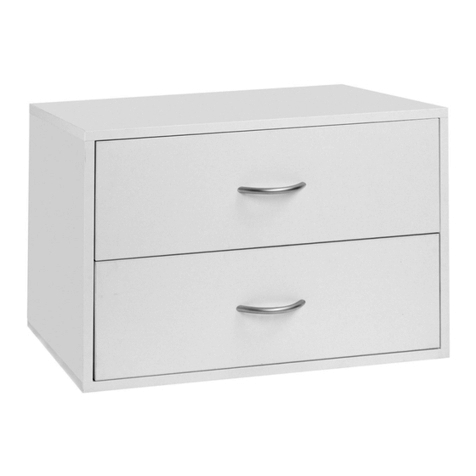Organized Living freedomRail 2 Drawer Big OBox Assembly instructions Organized Living freedomRail 2 Drawer Big OBox Assembly instructions