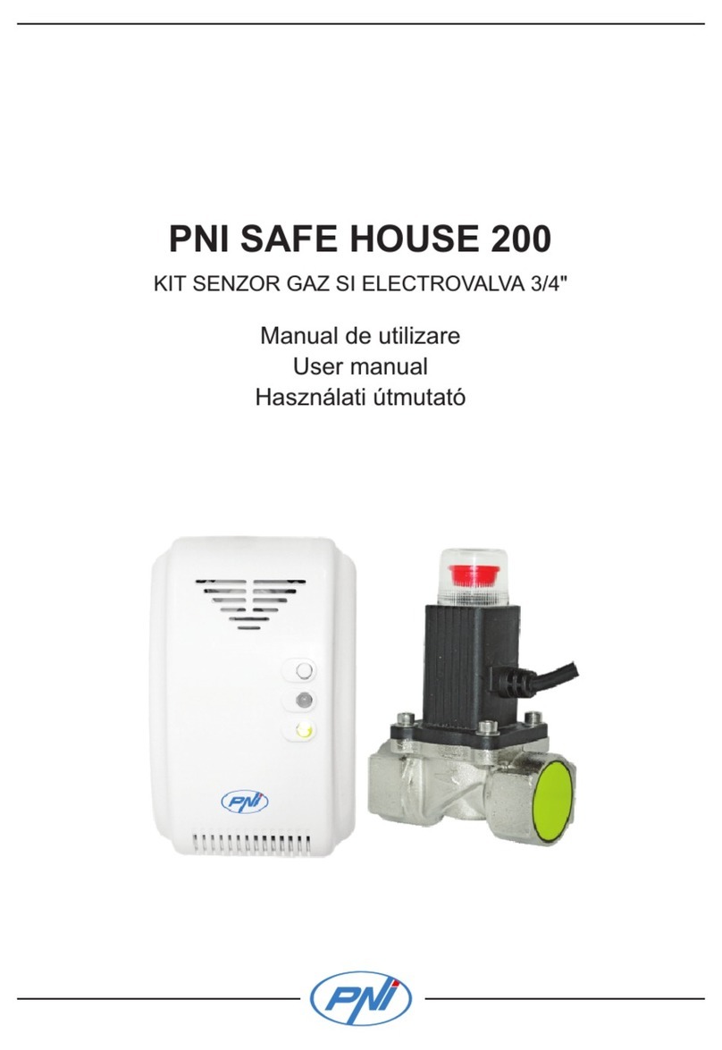 PNI SAFE HOUSE 200 User manual
