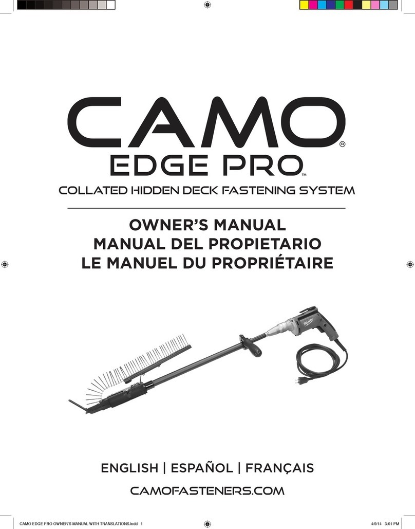 Camo EDGE PRO owner's manual