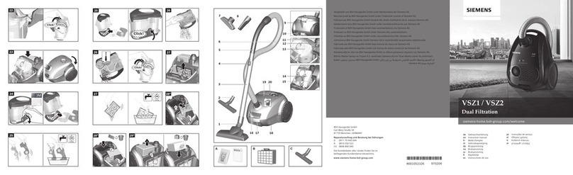 Siemens VSZ1 User manual