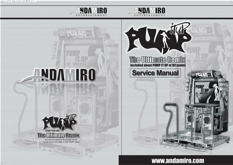 Andamiro Pump It Up The Ultimate Remix Service manual Andamiro Pump It Up The Ultimate Remix Service manual