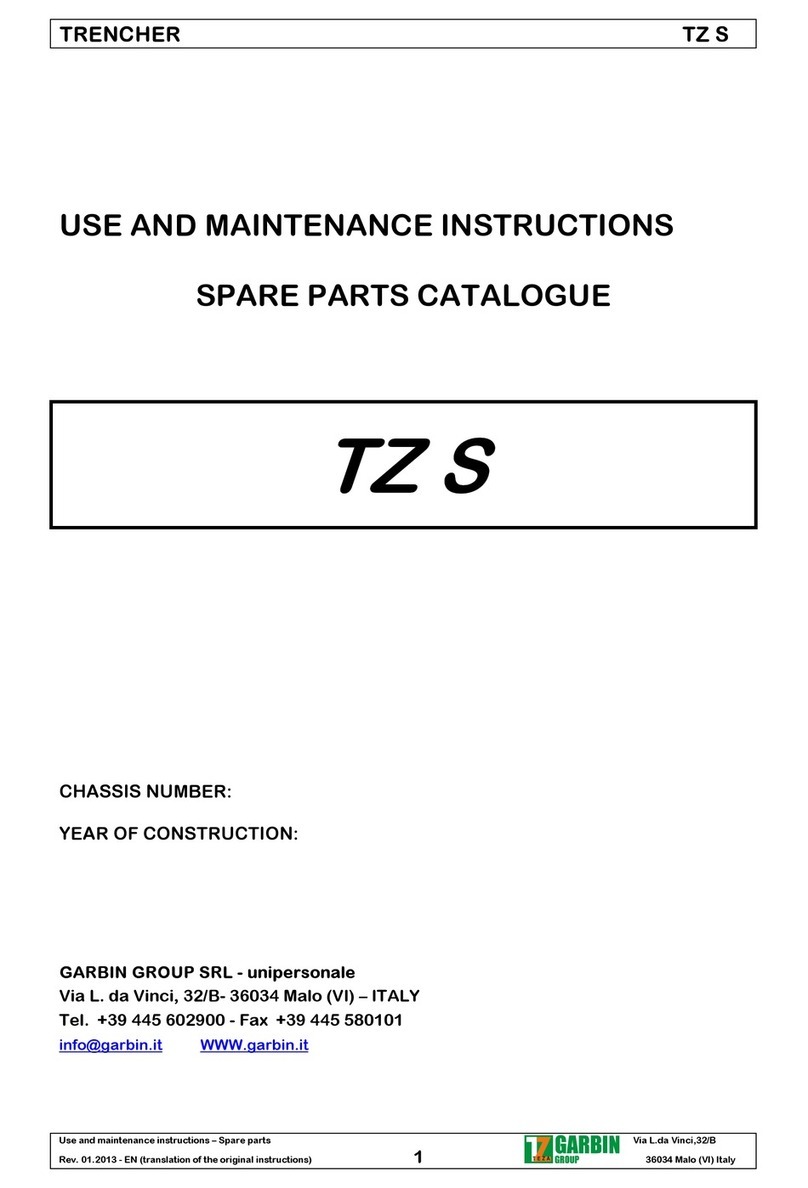Garbin TZ S Operation instructions