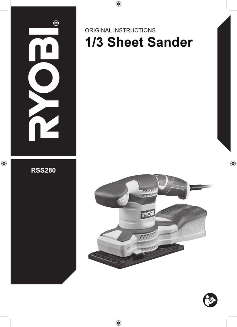 Ryobi RSS280 Original instructions