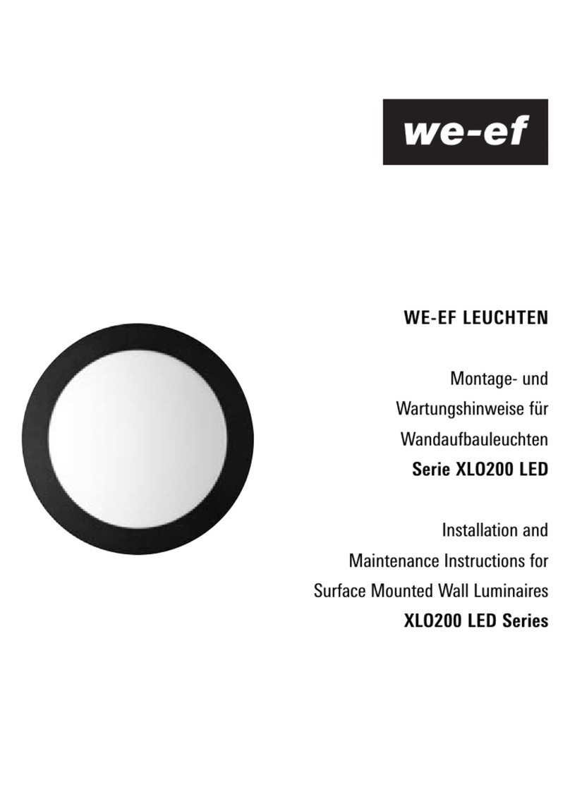 WE-EF XLO200 LED Series User manual