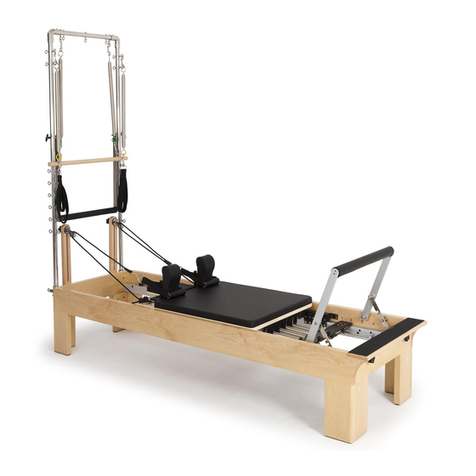Balanced Body Reformer with Tower Instruction sheet