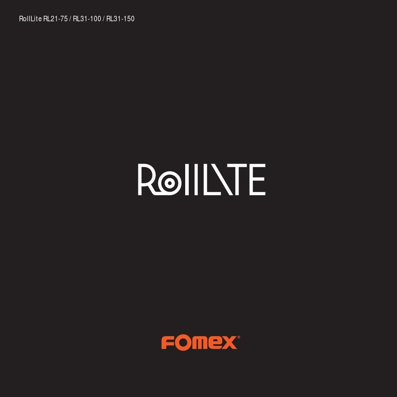 fomex RollLite RL21-75 operation instruction fomex RollLite RL21-75 operation instruction