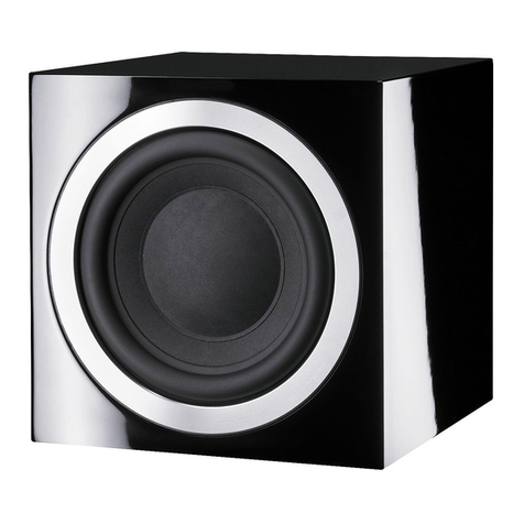 Bowers & Wilkins ASW10CM S2 User manual