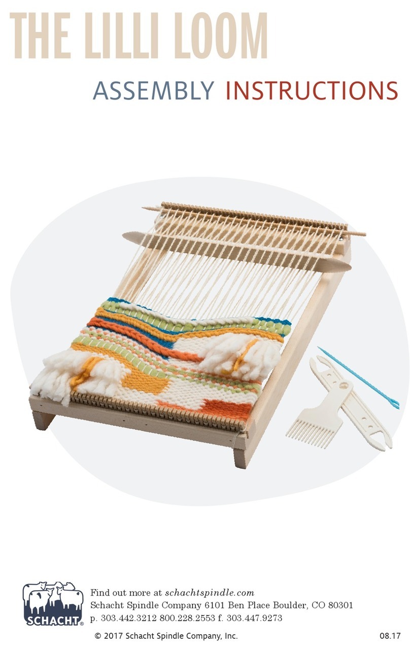 Schacht LILLI LOOM Assembly instructions