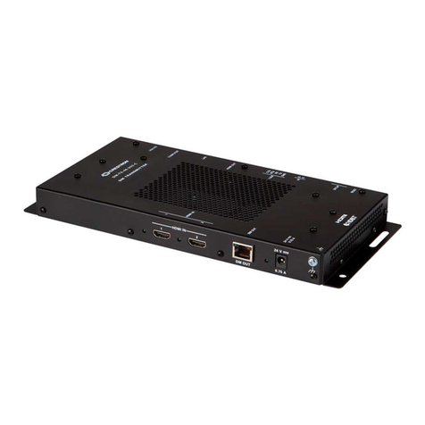 Crestron 4K DigitalMedia 8G+ DM-RX-4K-202-C Supplemental guide