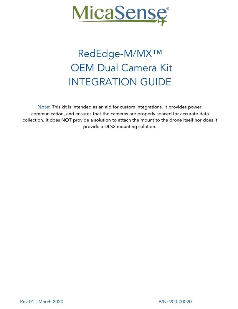 MicaSense RedEdge-M Quick setup guide