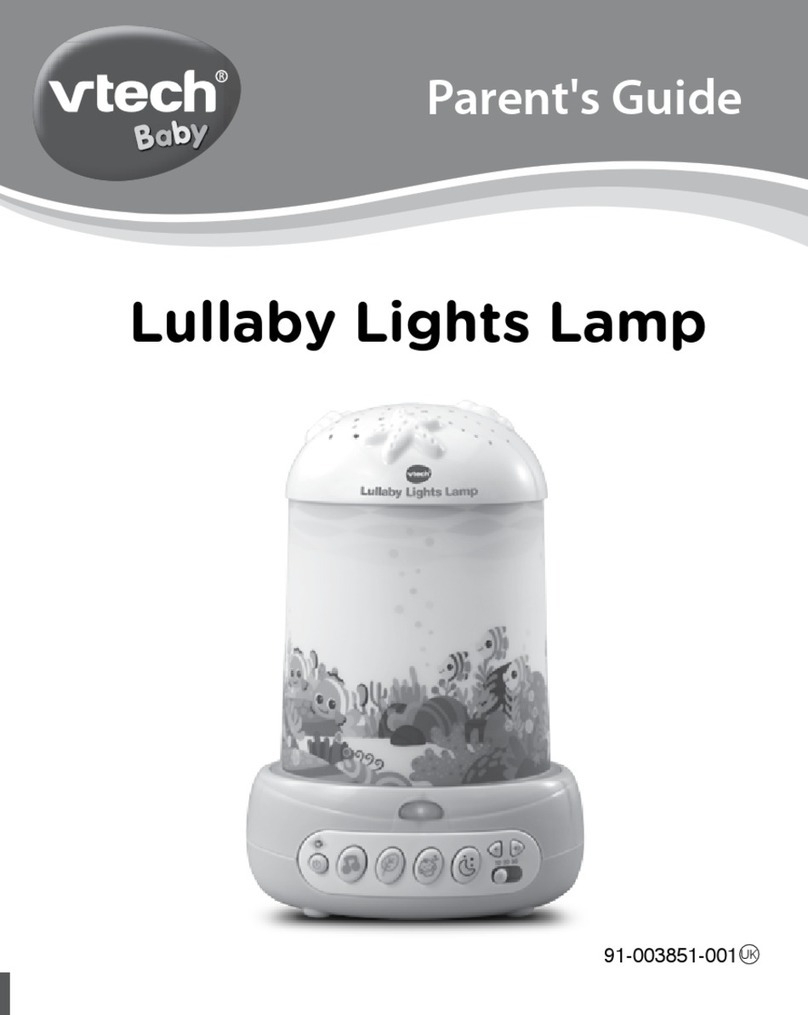 V-tech Baby Lullaby Lights Lamp Assembly Instructions