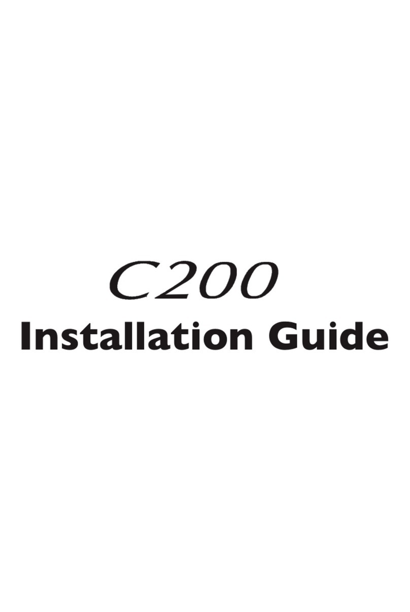 Solid State Logic C200  routing guide User manual