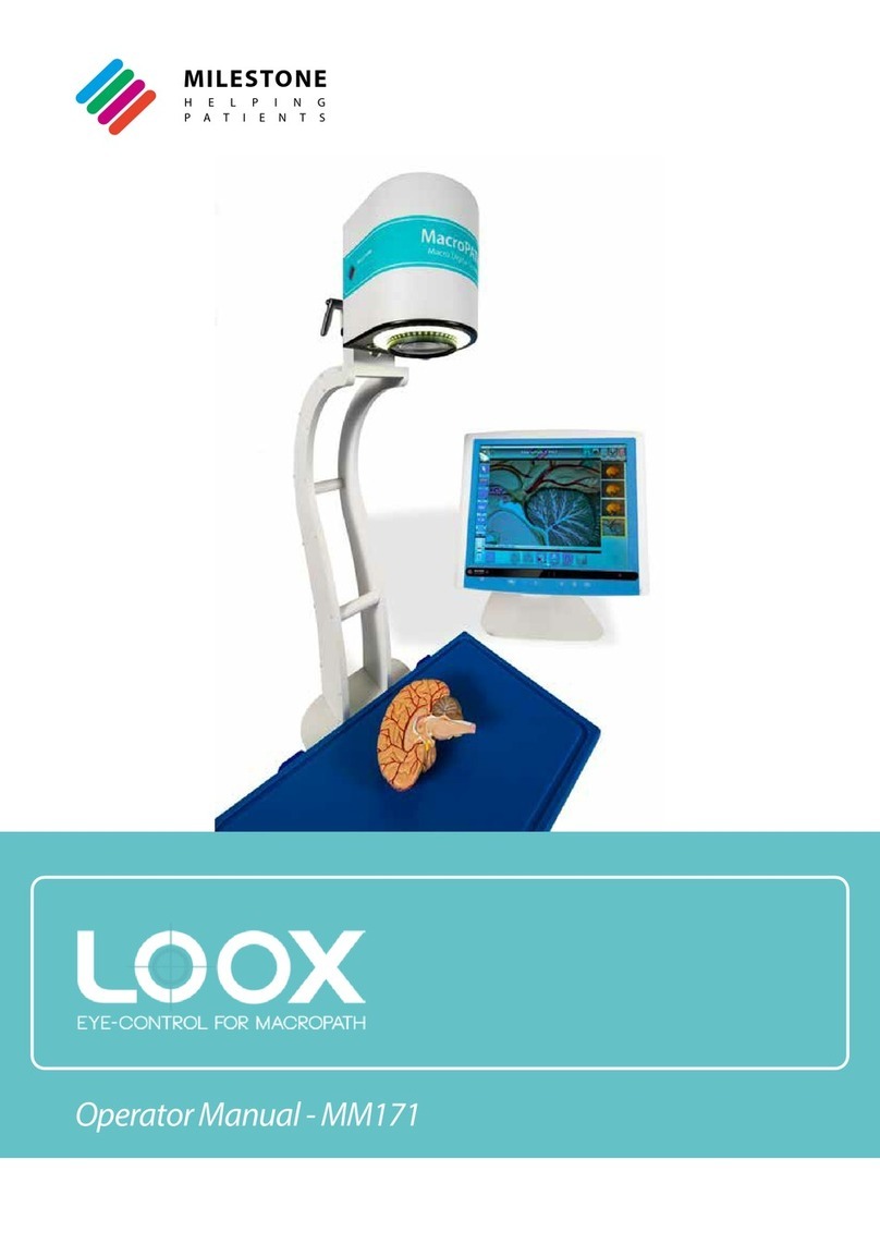 Milestone LOOX Eye-Control for Macropath Operator's manual