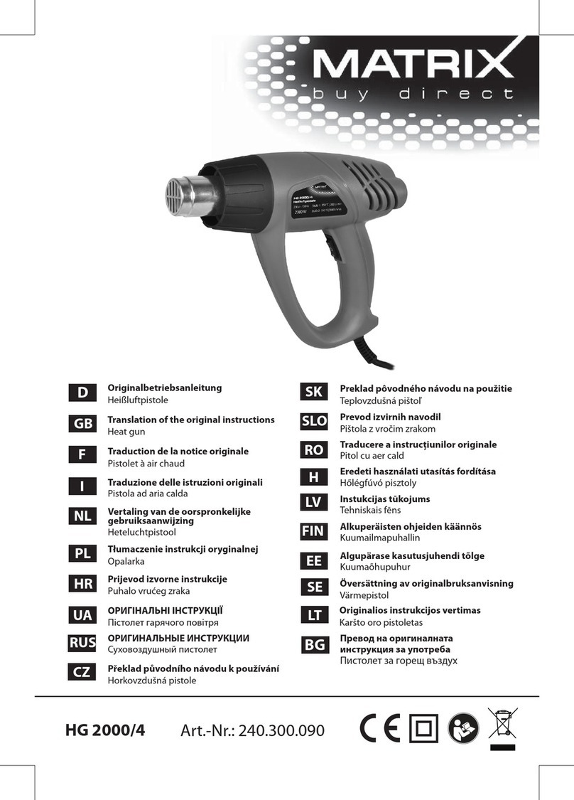 Matrix HG 2000/4 User manual