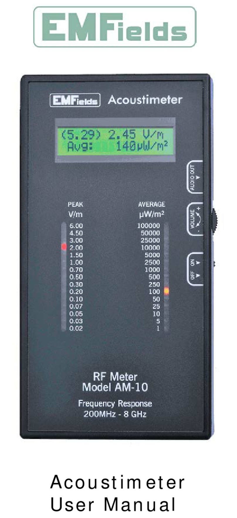 EMFields AM-10 User manual