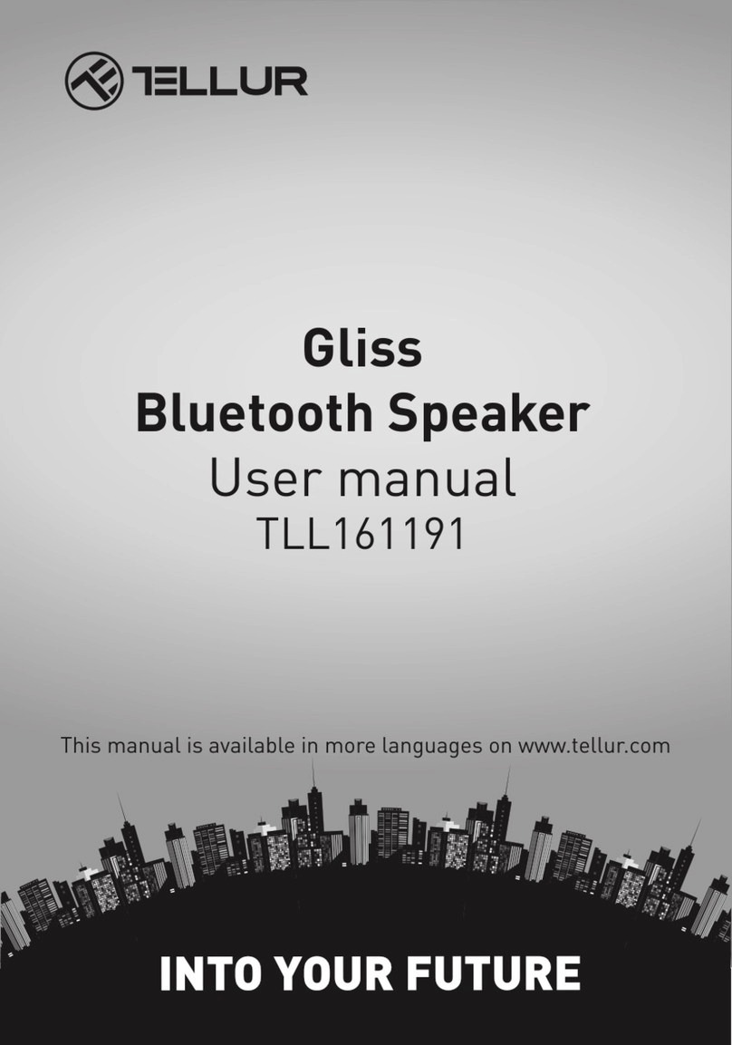 Tellur Gliss user manual