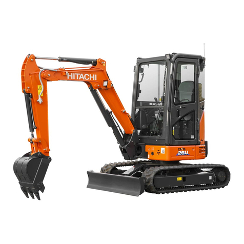 Hitachi Zaxis 17U-5A Operator's manual