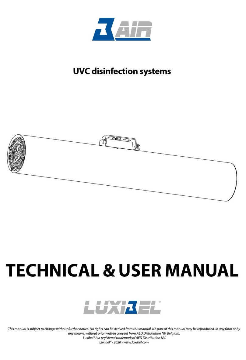 Luxibel B Air Technical  user's manual
