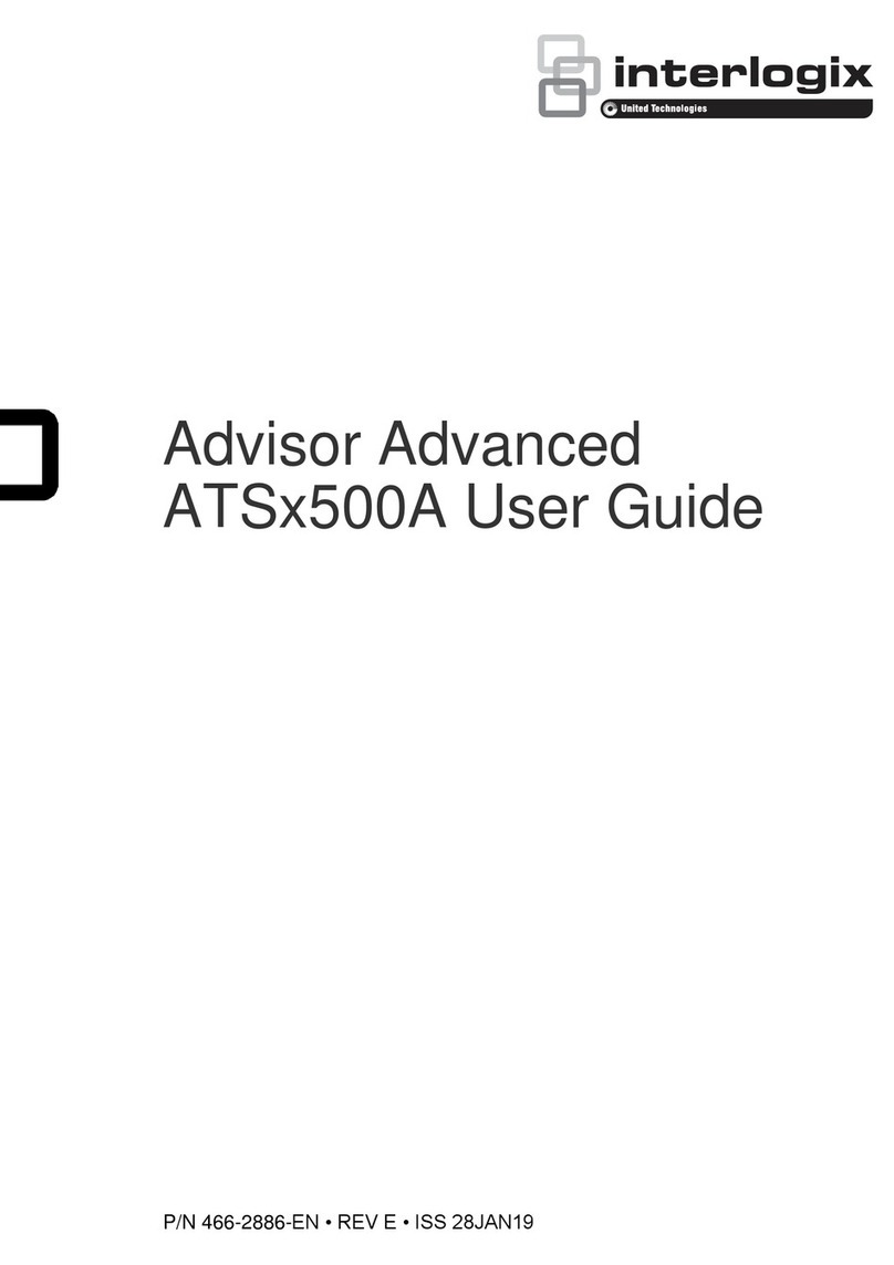 Interlogix ATS 500A Series user guide Interlogix ATS 500A Series user guide