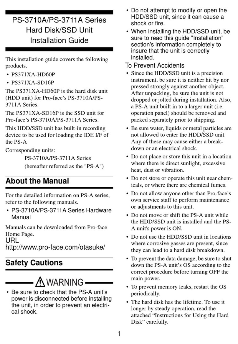 Digital Electronics PS-3710A Series installation guide