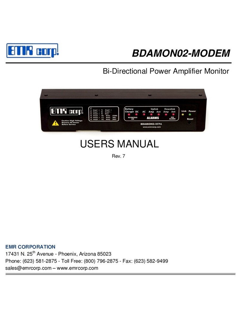 EMR BDAMON02-MODEM user manual