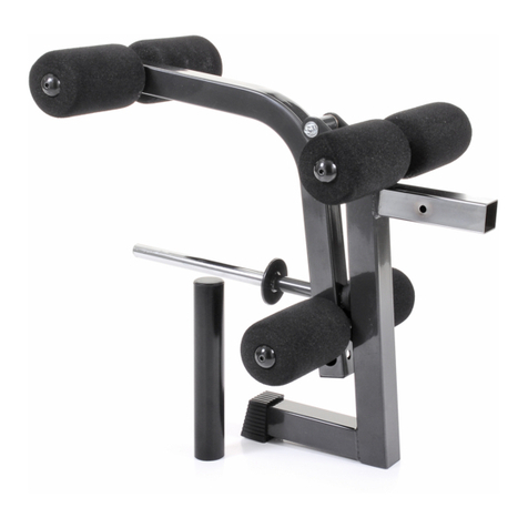 Ironmaster Leg Attachment for SuperBench Quick reference guide