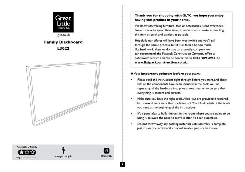 Great Little Trading Family Blackboard L3022 User manual