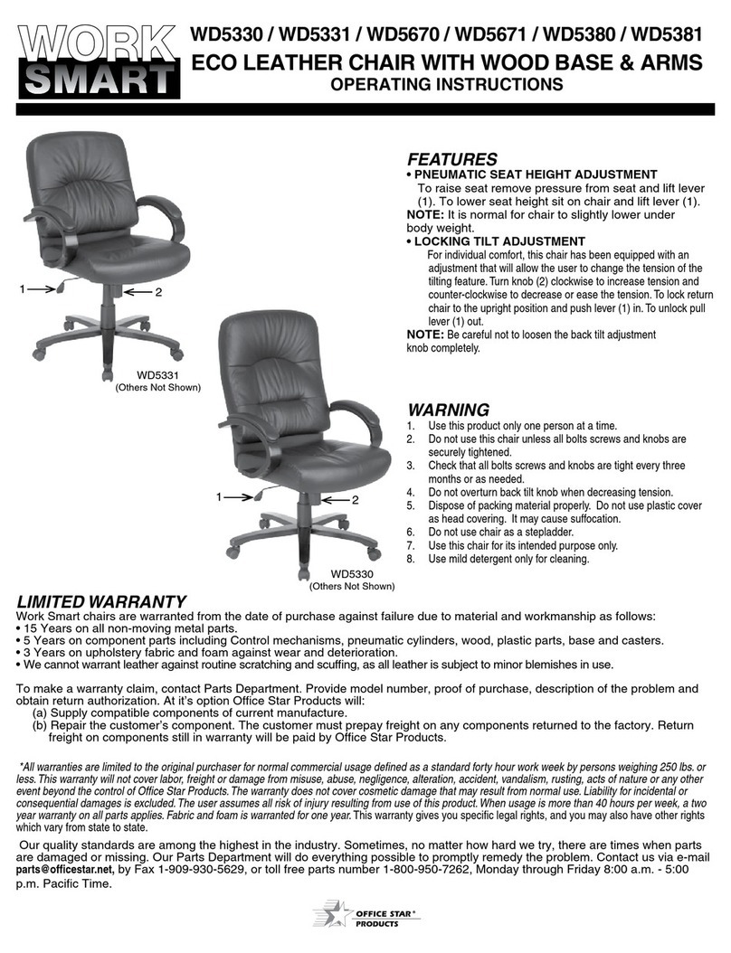 Office Star Products Work Smart WD5330 operating instructions