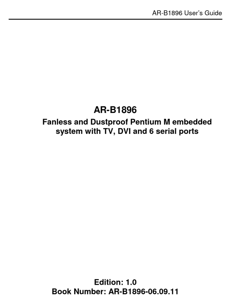 Acrosser Technology AR-B1896 User manual Acrosser Technology AR-B1896 User manual